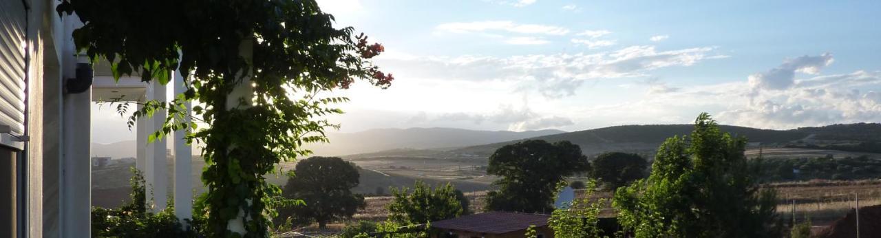 Vineyard Country House With Panoramic Seaview Alexandrópolis Exterior foto