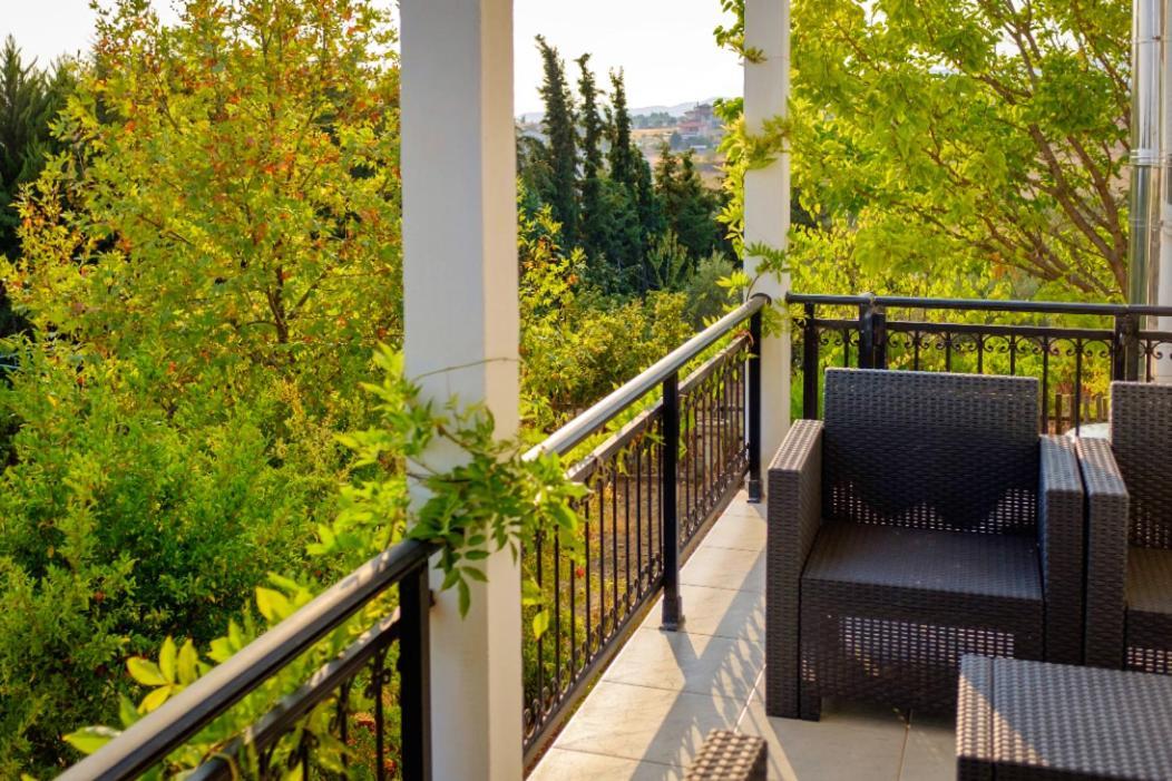 Vineyard Country House With Panoramic Seaview Alexandrópolis Exterior foto