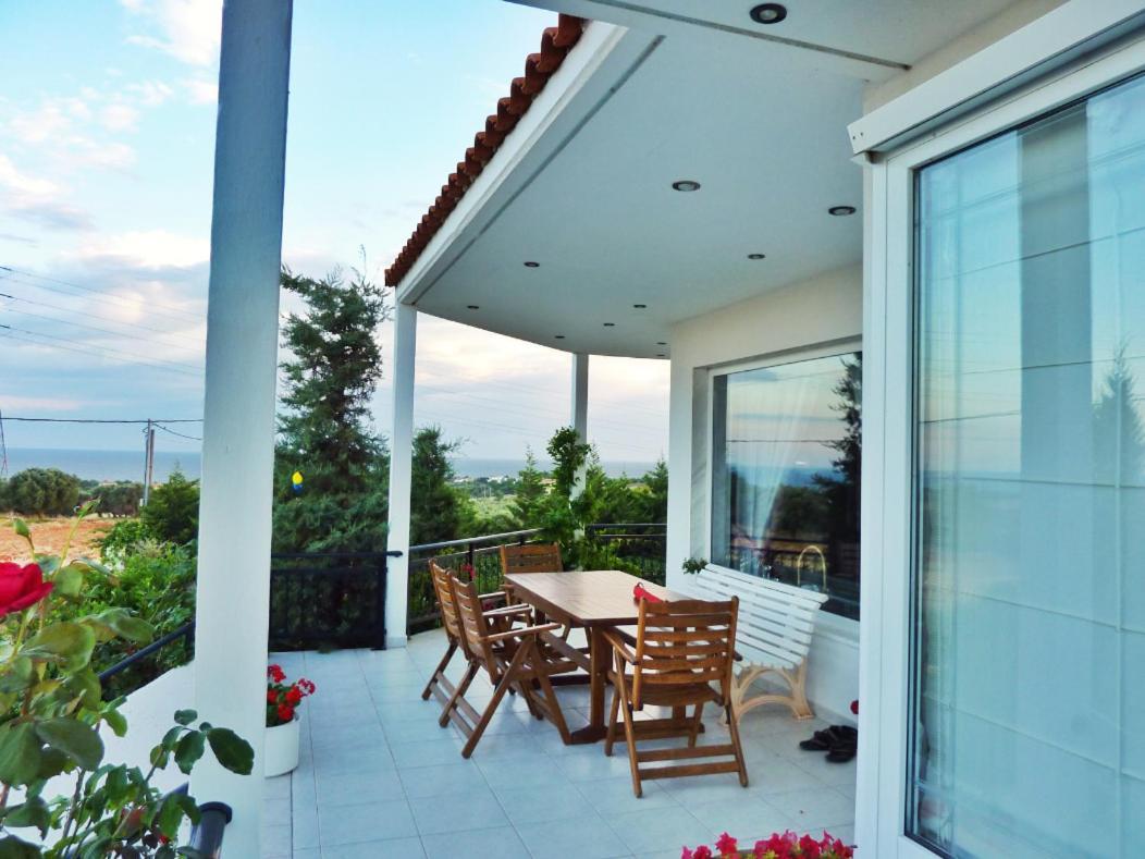 Vineyard Country House With Panoramic Seaview Vila Alexandroupoli Exterior foto