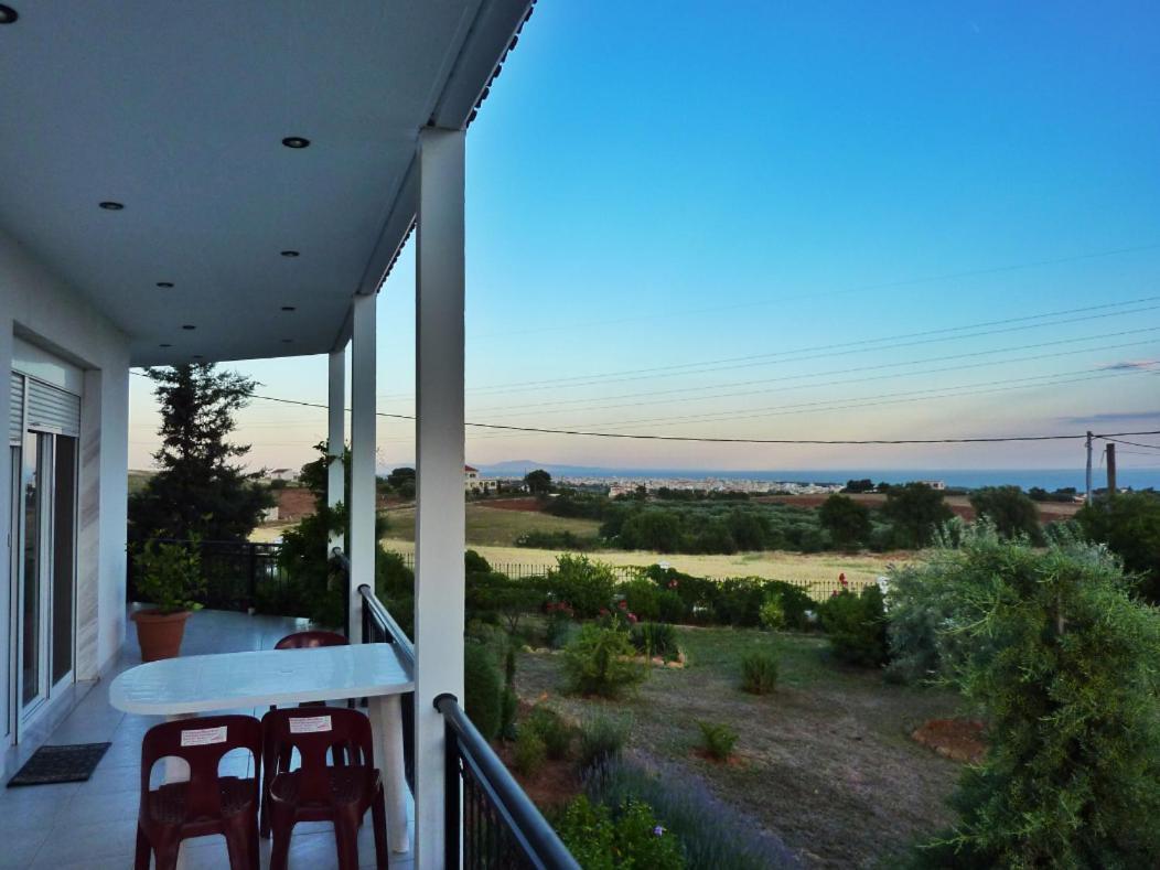 Vineyard Country House With Panoramic Seaview Alexandrópolis Exterior foto